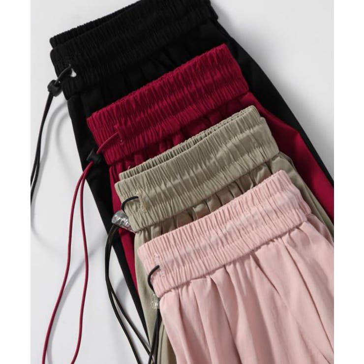 カーゴパンツ ドロスト付き パラシュートパンツ | Riff | 詳細画像33 