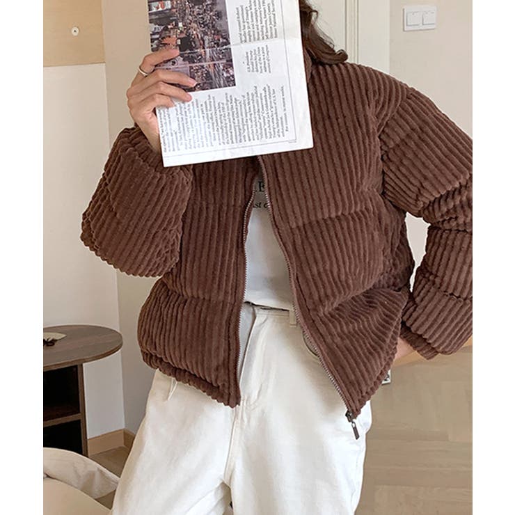 コーデュロイ中綿ブルゾン ダウン ファイバー | Riff | 詳細画像15 