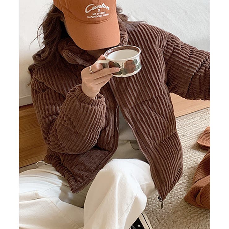 コーデュロイ中綿ブルゾン ダウン ファイバー | Riff | 詳細画像17 