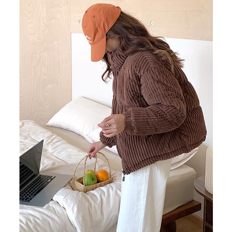 コーデュロイ中綿ブルゾン ダウン ファイバー | Riff | 詳細画像19 