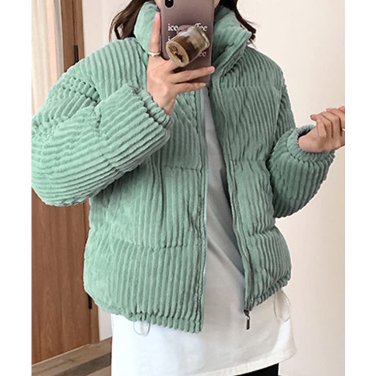 コーデュロイ中綿ブルゾン ダウン ファイバー | Riff | 詳細画像12 