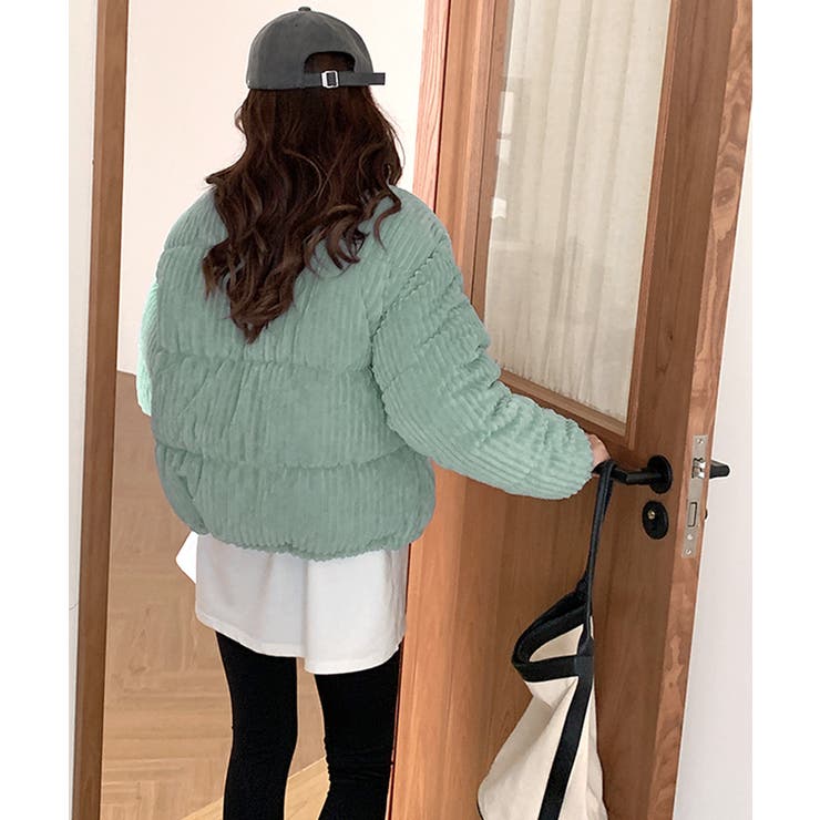 コーデュロイ中綿ブルゾン ダウン ファイバー | Riff | 詳細画像14 