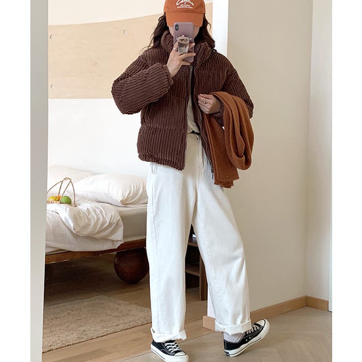 コーデュロイ中綿ブルゾン ダウン ファイバー | Riff | 詳細画像20 