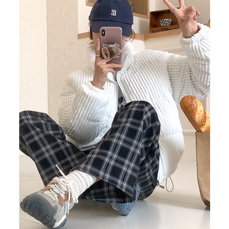 コーデュロイ中綿ブルゾン ダウン ファイバー | Riff | 詳細画像21 