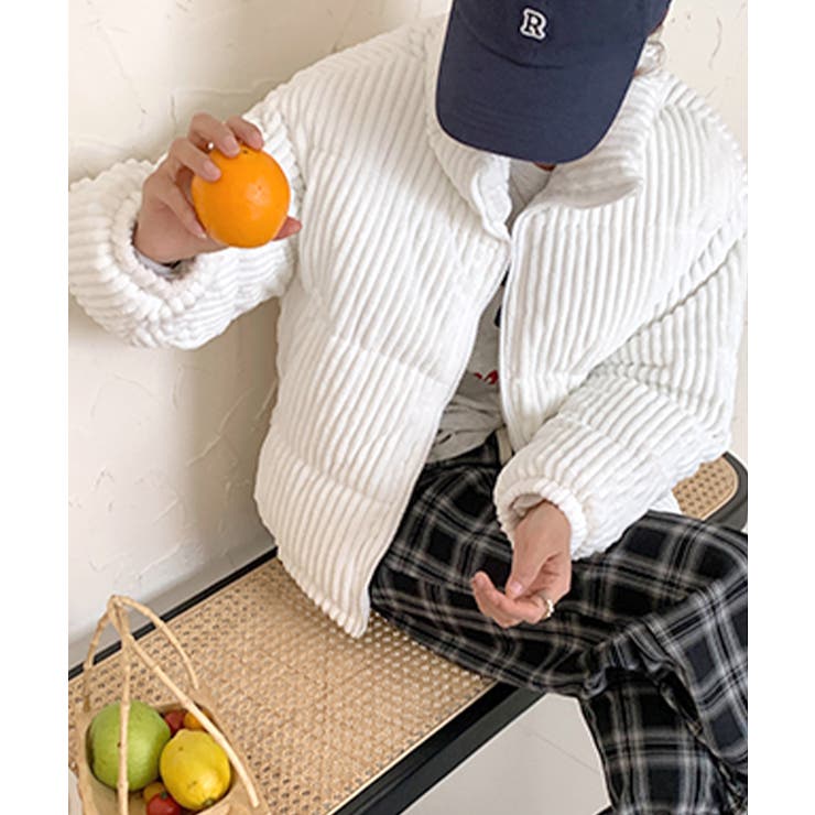 コーデュロイ中綿ブルゾン ダウン ファイバー | Riff | 詳細画像22 