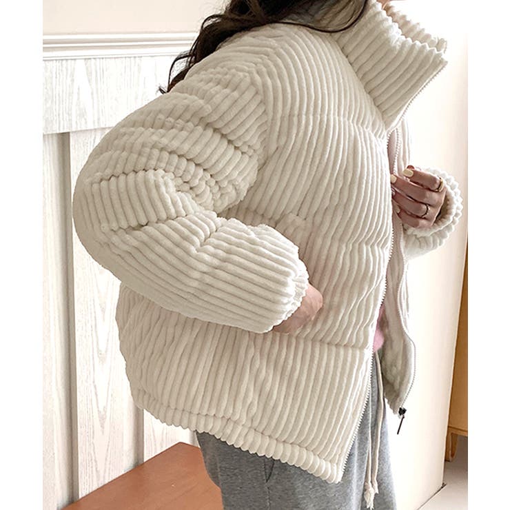 コーデュロイ中綿ブルゾン ダウン ファイバー | Riff | 詳細画像23 