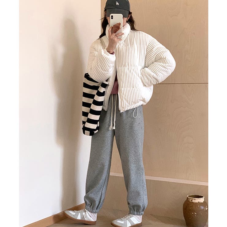 コーデュロイ中綿ブルゾン ダウン ファイバー | Riff | 詳細画像25 