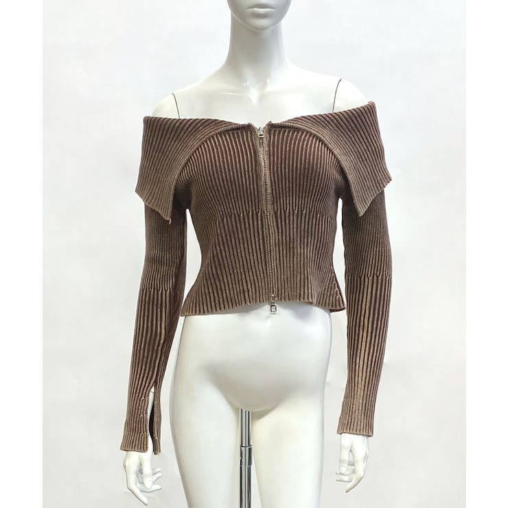 オフショルダートップス（エクリュ） | MACHATT ONLINE STORE