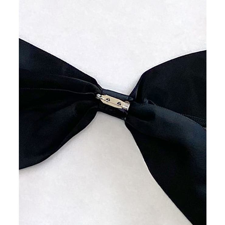 リボン付きVネックカーディガン ニットカーディガン パフスリーブ | Riff | 詳細画像27 