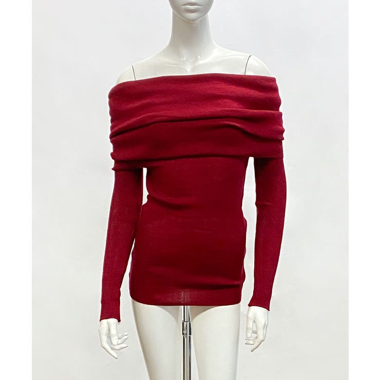 オフショルニット オフショルダー セーター | Riff | 詳細画像21 