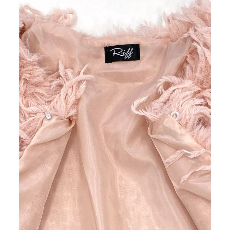 フェイクファーコート ミドル丈 ジャケット | Riff | 詳細画像22 