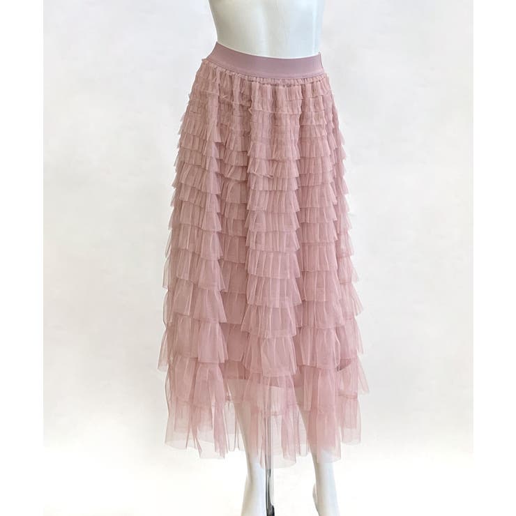 新品未使用♡yori♡36サイズ、ピンク、フクレフレアブラウス