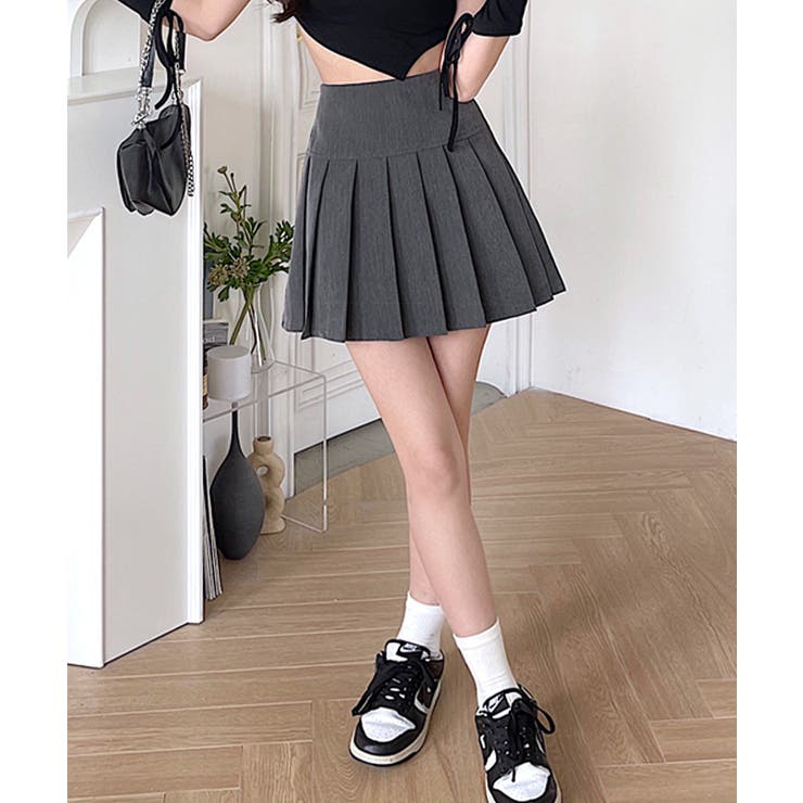 プリーツミニスカート インナーパンツ付き ショート丈スカート | Riff | 詳細画像11 