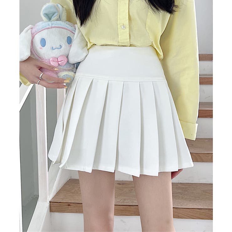 プリーツミニスカート インナーパンツ付き ショート丈スカート | Riff | 詳細画像12 