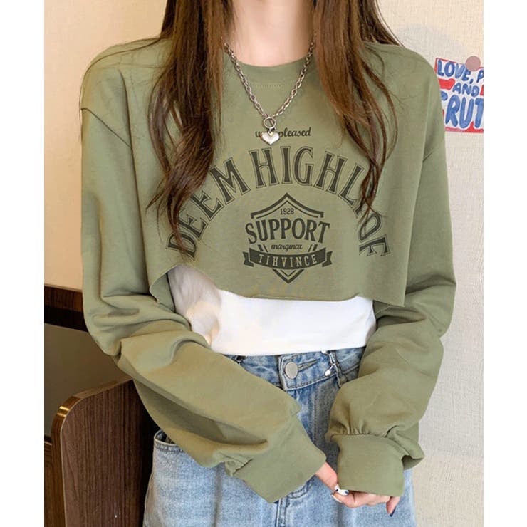  JEANS☆ロゴ クロップド ロンT セール】トミージーンズ TOMMY JEANS 【オンライン限定