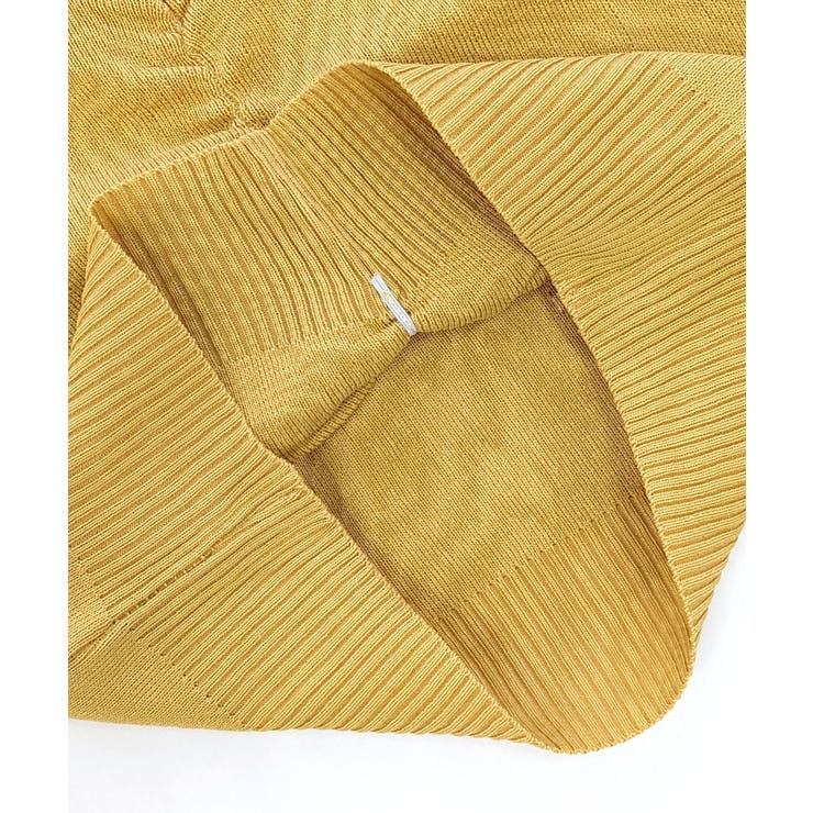 シャーリング半袖サマーニット ハートネック パフスリーブ | Riff | 詳細画像43 