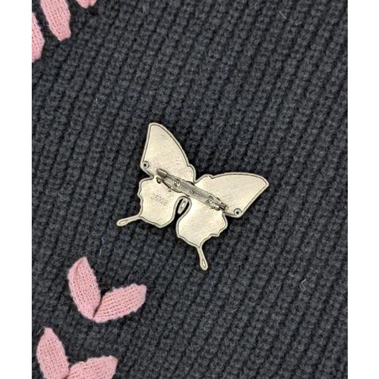 レースアップリボンカーディガン ニット セーター | Riff | 詳細画像24 