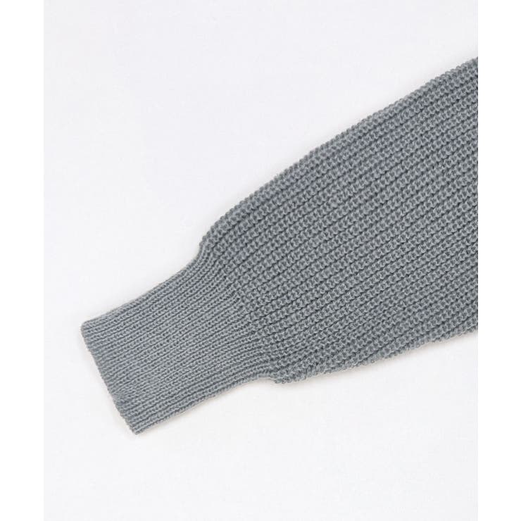 リブニットパーカー セーター フード | Riff | 詳細画像30 