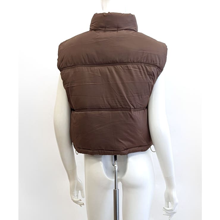 中綿ベスト ダウンベスト ショート丈ベスト | Riff | 詳細画像35 