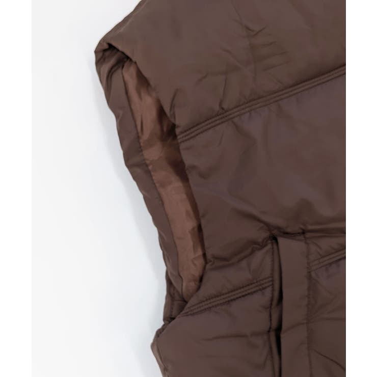 中綿ベスト ダウンベスト ショート丈ベスト | Riff | 詳細画像37 