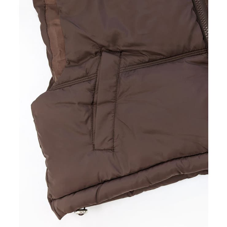 中綿ベスト ダウンベスト ショート丈ベスト | Riff | 詳細画像38 