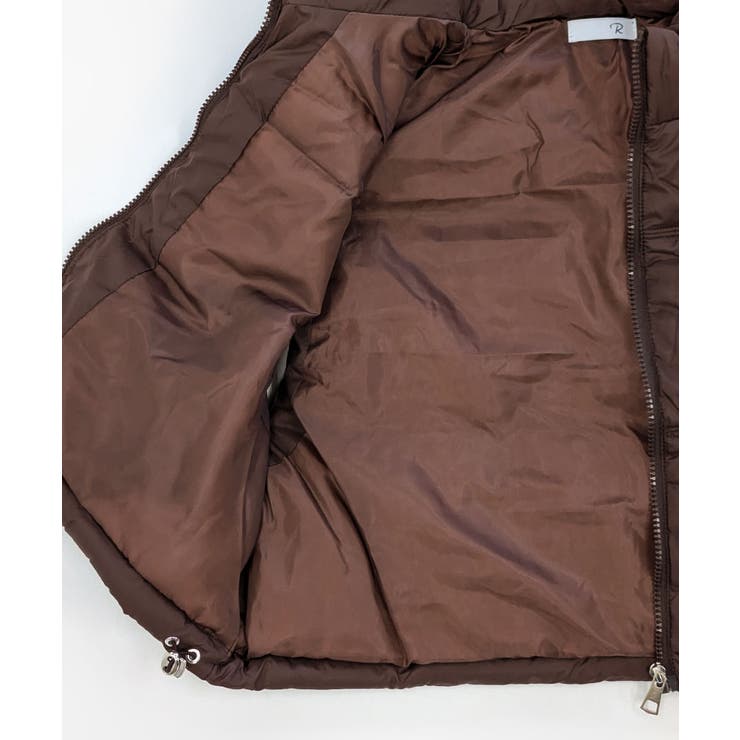 中綿ベスト ダウンベスト ショート丈ベスト | Riff | 詳細画像39 