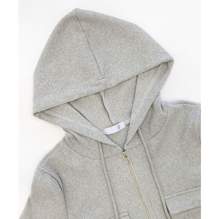 フードミニワンピース パーカーワンピース タイトワンピース | Riff | 詳細画像20 