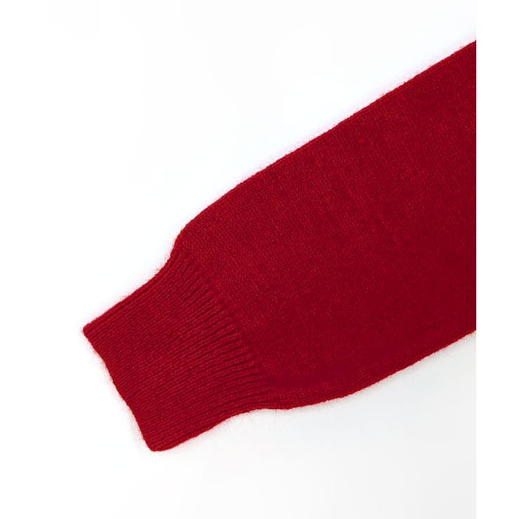 リボンニットカーディガン バイカラー 配色 | Riff | 詳細画像28 