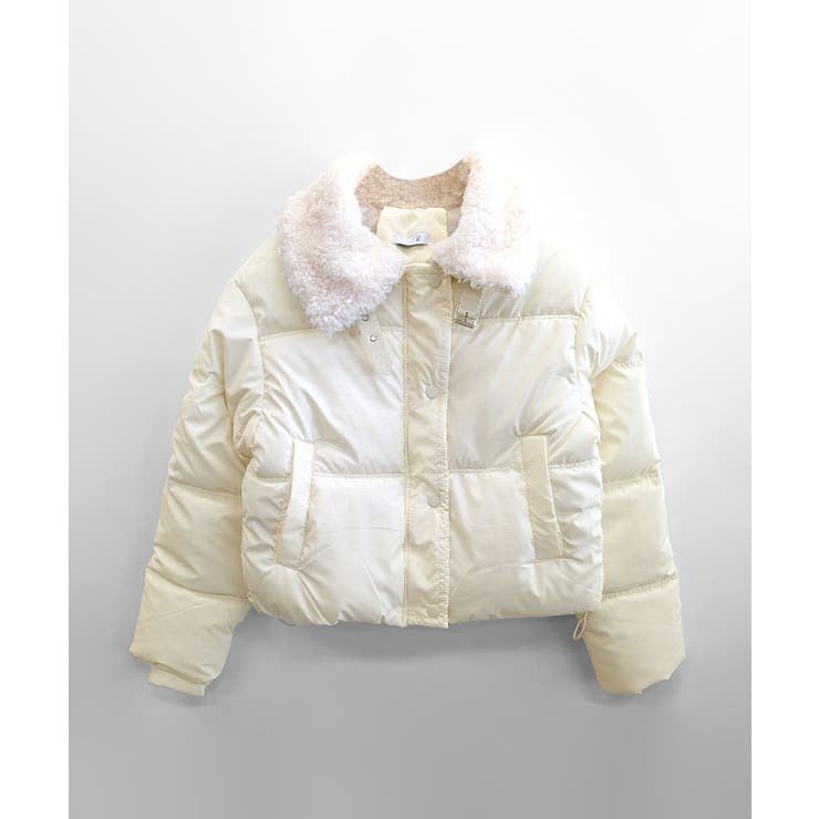 襟ボア中綿ジャケット ブルゾン ダウン | Riff | 詳細画像42 