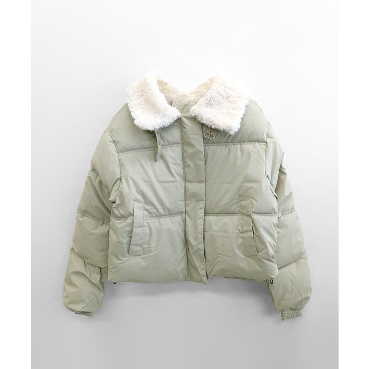 襟ボア中綿ジャケット ブルゾン ダウン | Riff | 詳細画像43 