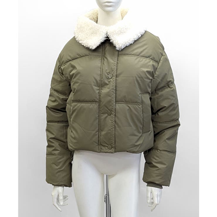 襟ボア中綿ジャケット ブルゾン ダウン | Riff | 詳細画像47 