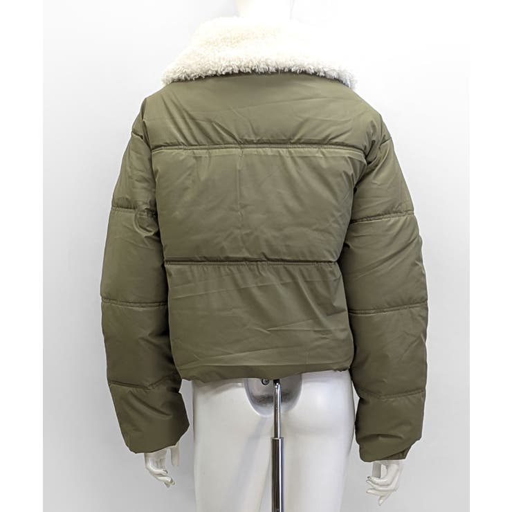 襟ボア中綿ジャケット ブルゾン ダウン | Riff | 詳細画像49 