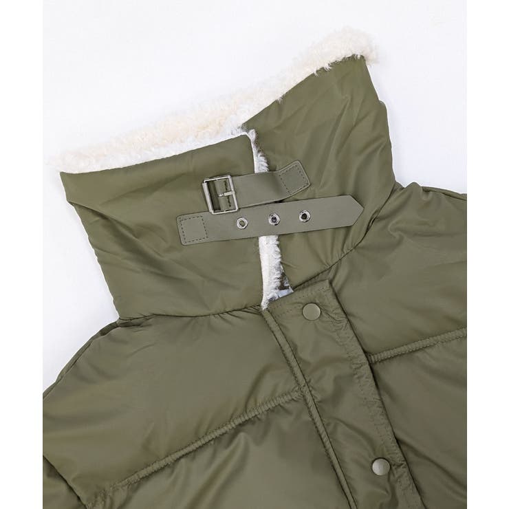 襟ボア中綿ジャケット ブルゾン ダウン | Riff | 詳細画像51 