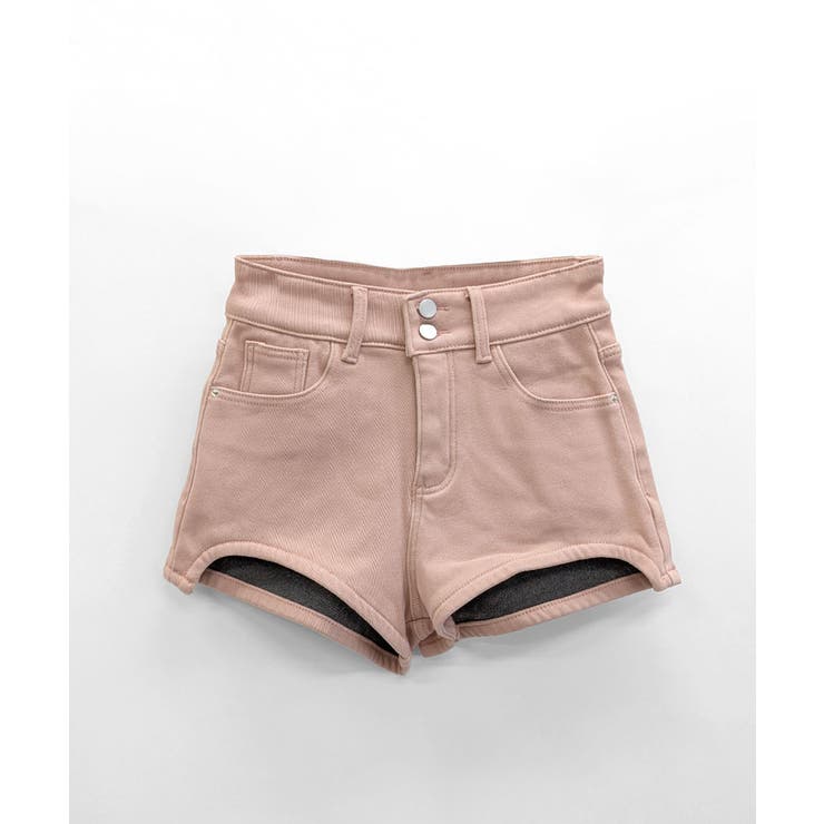 裏起毛ハイウエストショートパンツ ショート丈 ショーパン | Riff | 詳細画像32 