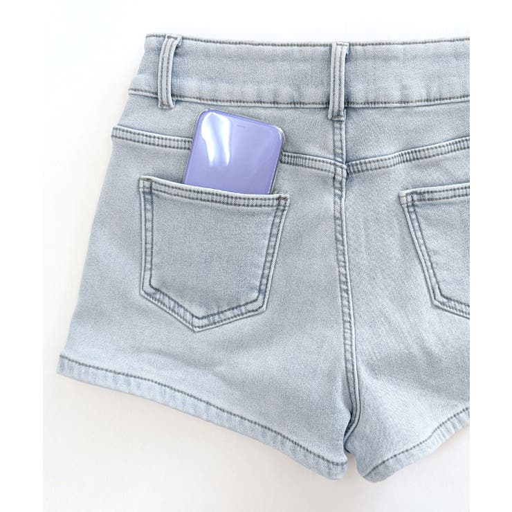 裏起毛ハイウエストショートパンツ ショート丈 ショーパン | Riff | 詳細画像40 