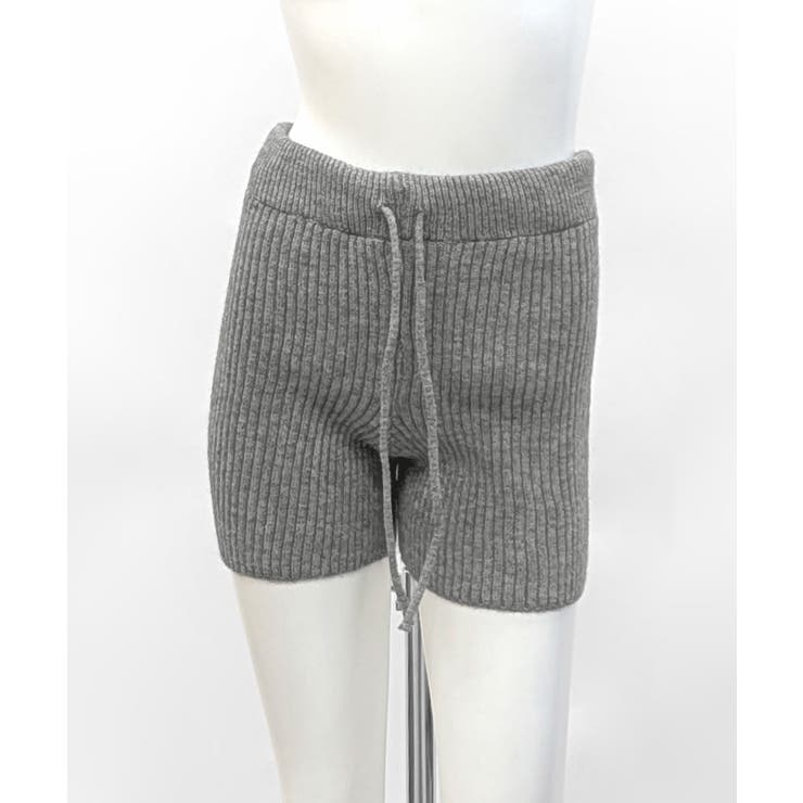 リブニットショートパンツ 短パン ショート丈 | Riff | 詳細画像27 