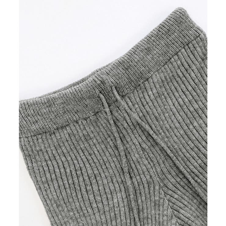 リブニットショートパンツ 短パン ショート丈 | Riff | 詳細画像30 