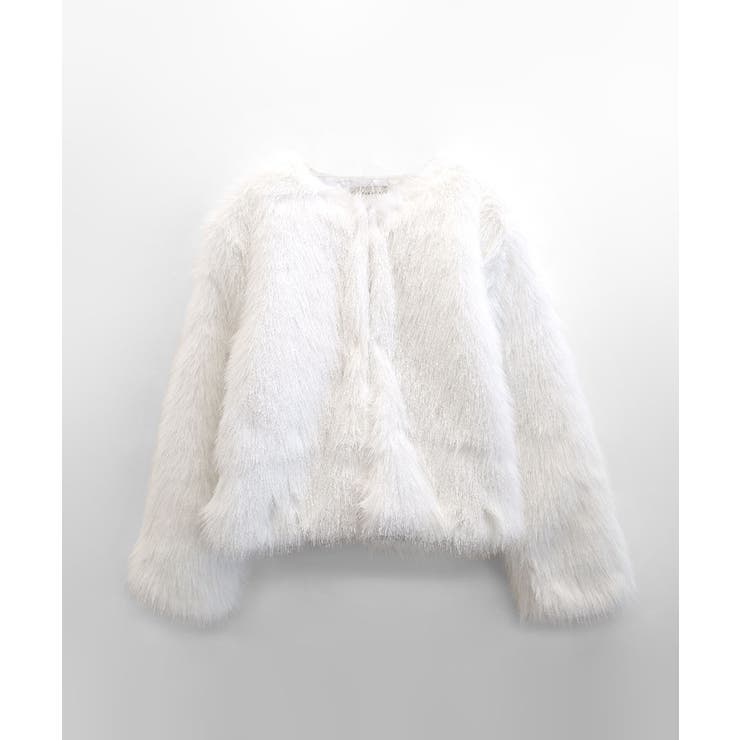 ノーカラーエコファージャケット コート フェイクファー | Riff | 詳細画像26 