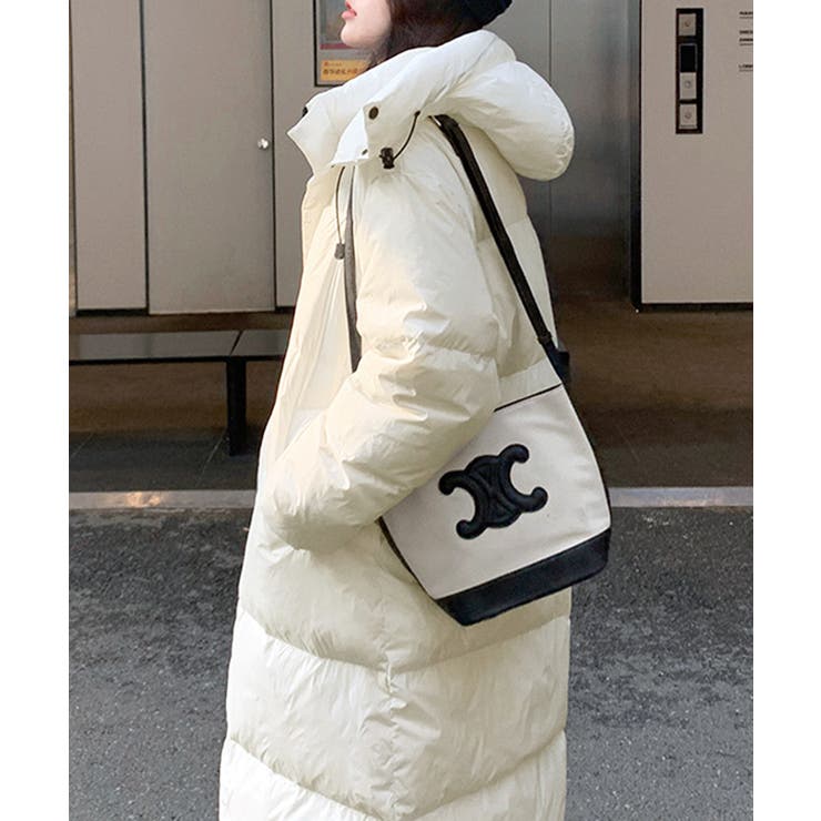 フード付き中綿ロングコート ブルゾン ジャケット | Riff | 詳細画像15 