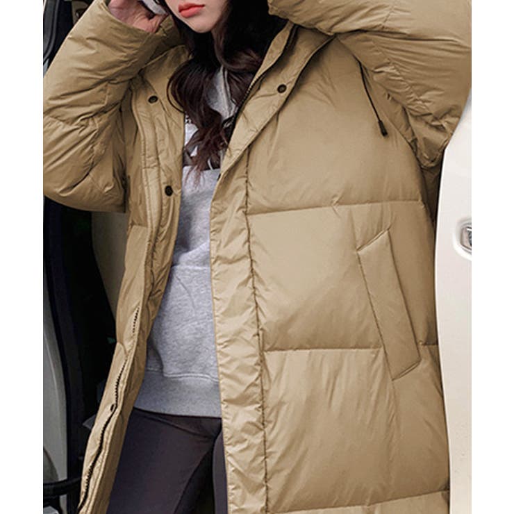 フード付き中綿ロングコート ブルゾン ジャケット | Riff | 詳細画像20 