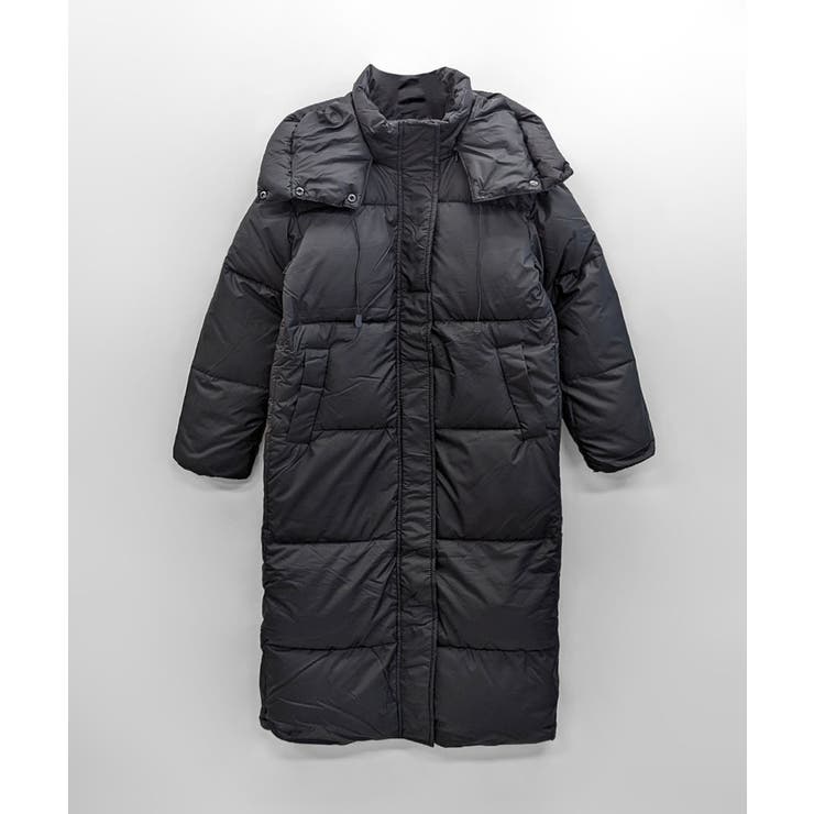 フード付き中綿ロングコート ブルゾン ジャケット | Riff | 詳細画像22 