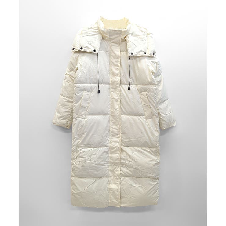 フード付き中綿ロングコート ブルゾン ジャケット | Riff | 詳細画像24 