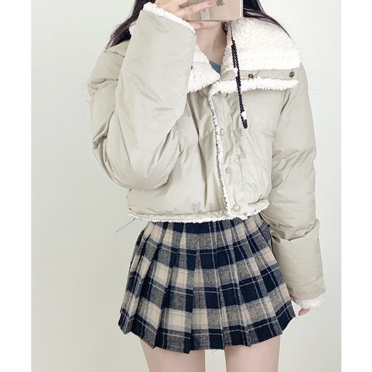 リバーシブルボアブルゾン ジャケット 2WAY | Riff | 詳細画像10 