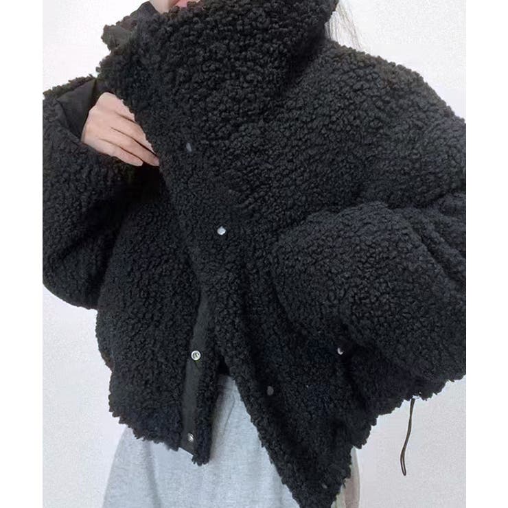 リバーシブルボアブルゾン ジャケット 2WAY | Riff | 詳細画像13 