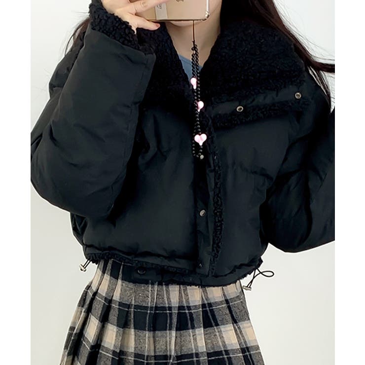 リバーシブルボアブルゾン ジャケット 2WAY | Riff | 詳細画像15 