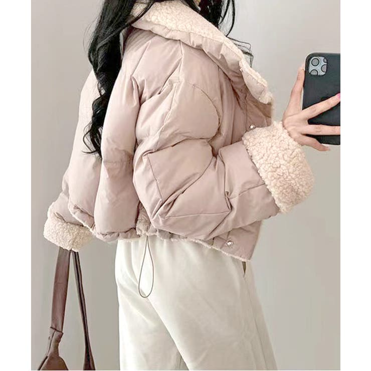 リバーシブルボアブルゾン ジャケット 2WAY | Riff | 詳細画像19 