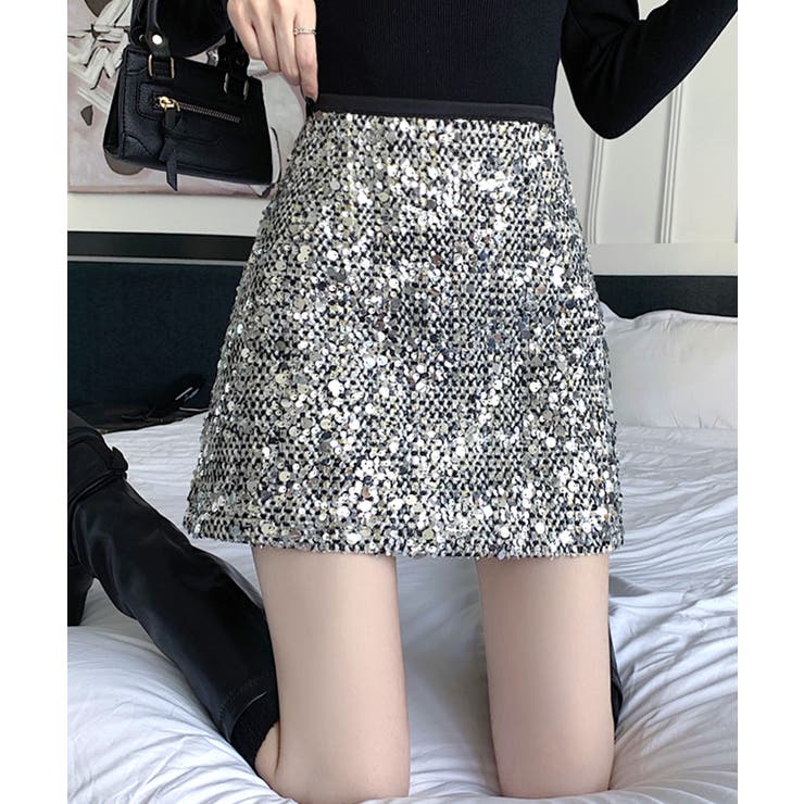 ☆Miu Miu☆ スパンコール ツイード ミニスカート☆SALE中 ツイード MiuMiu(ミュウミュウ) ミニスカート(レディース