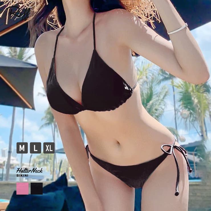 [2点セット] ホルターネックビキニ 水着 | Riff | 詳細画像1 