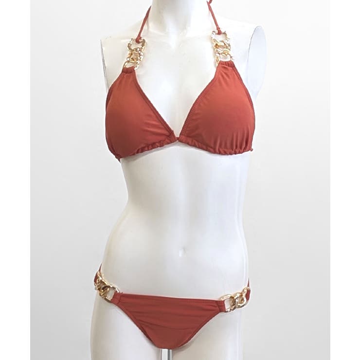 [2点セット] チェーンホルターネックビキニ 水着 | Riff | 詳細画像13 