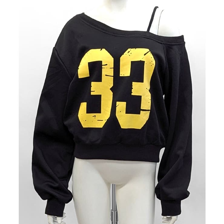 プリントワンショルトップス ロゴ オフショル | Riff | 詳細画像22 